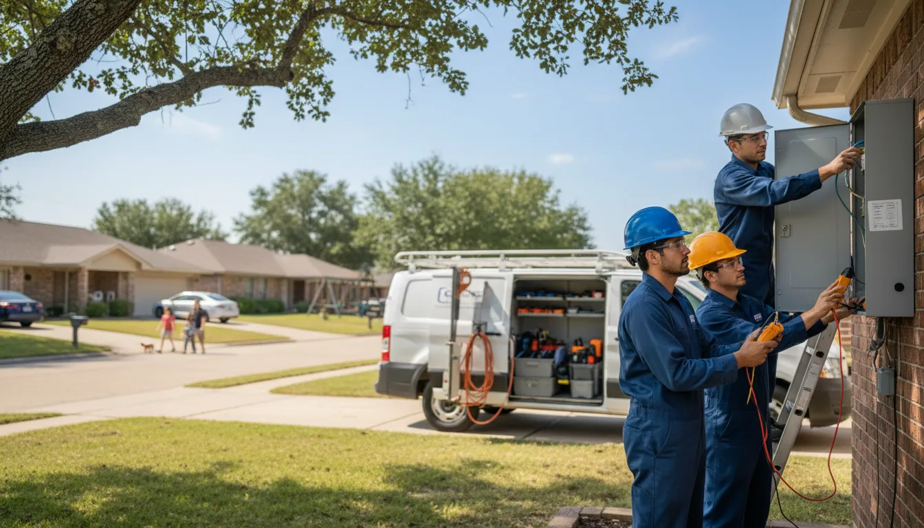 Certified electrician providing emergency electrical services in Glendale, CA